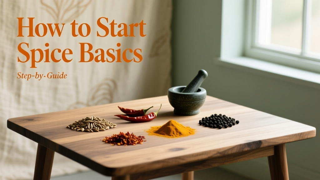 How To Start Spice Basics: A Practical, No-Fluff Guide for Home Cooks