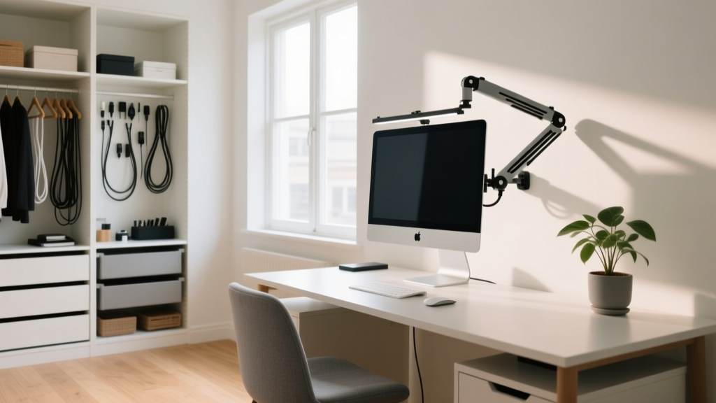 Decluttering a Remote Worker’s 'Second Monitor' Setup: Ca...