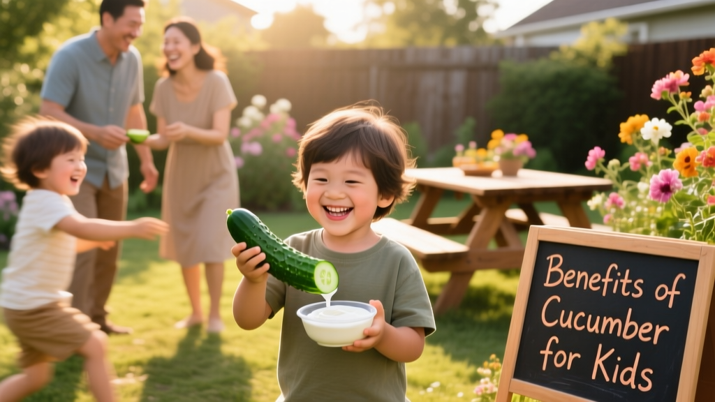 Why Cucumbers Belong on Every Child’s Plate: Science-Backed Benefits for Growth, Hydration, and Gut Health