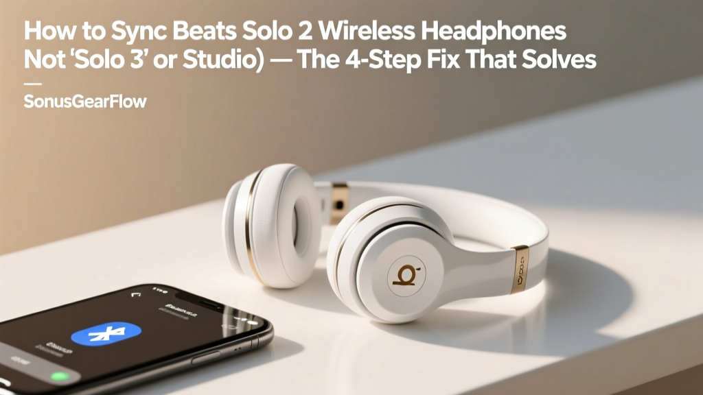 Beats Solo 2 Wireless Sync Guide (2026)