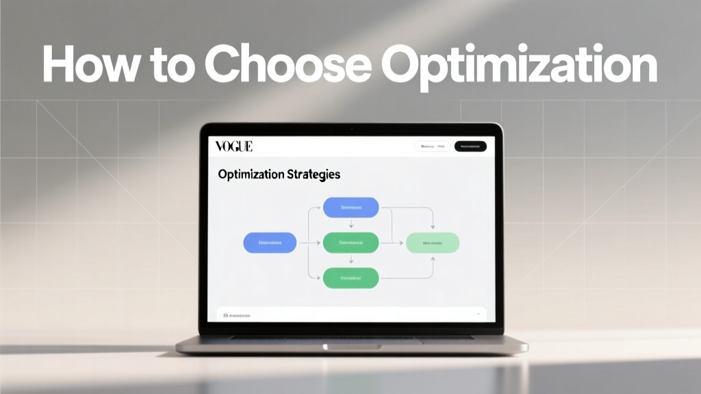 How To Choose Optimization: A Sound Design Consultant’s Practical Framework