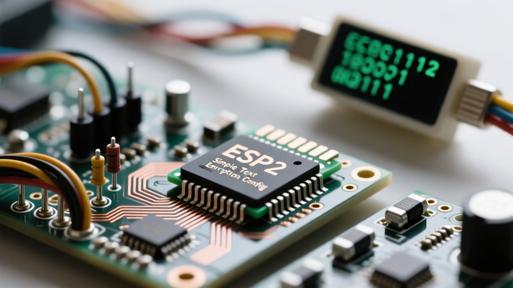 ESP32 Simple Text Encryption: A Maker's Config Guide