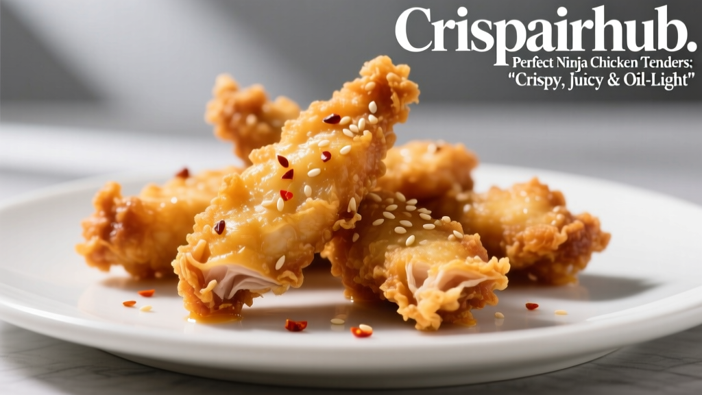 Perfect Ninja Chicken Tenders: Crispy, Juicy & Oil-Light