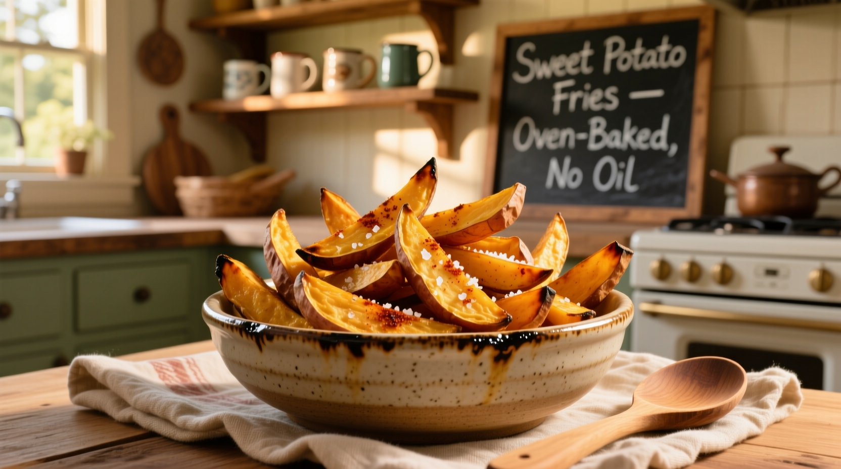 Perfect Oven-Baked Sweet Potato Fries Recipe