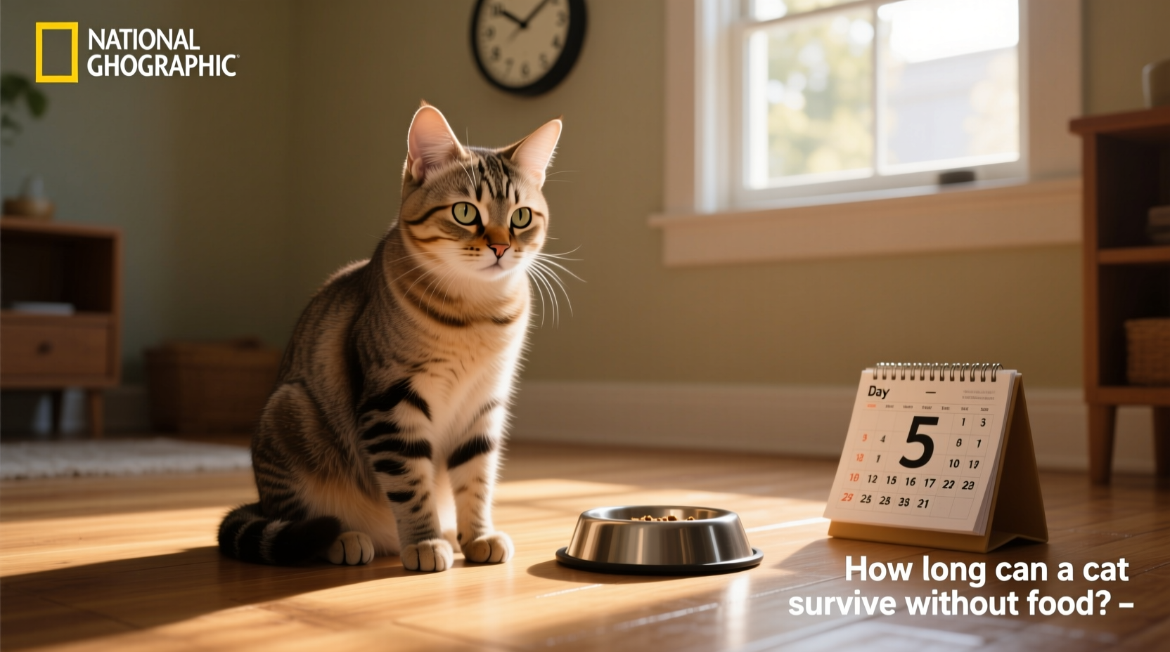 How Long Can a Cat Go Without Food: Critical Timeline