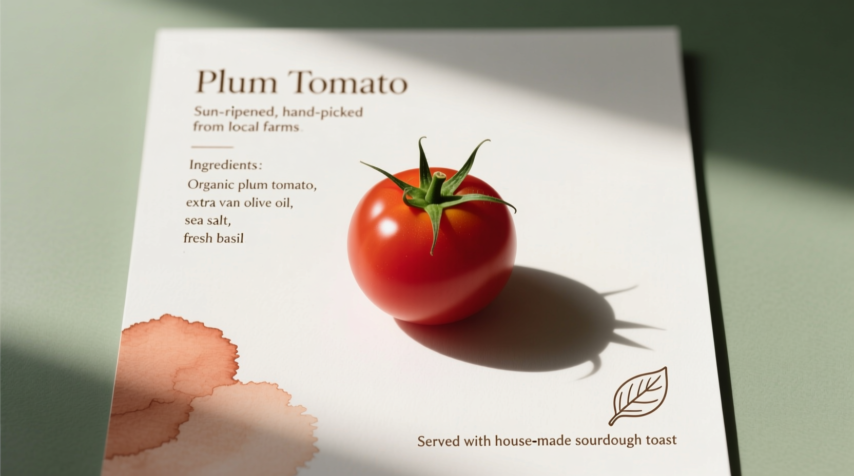 Plum Tomato Menu Guide: Seasonal Dishes & Professional Uses
