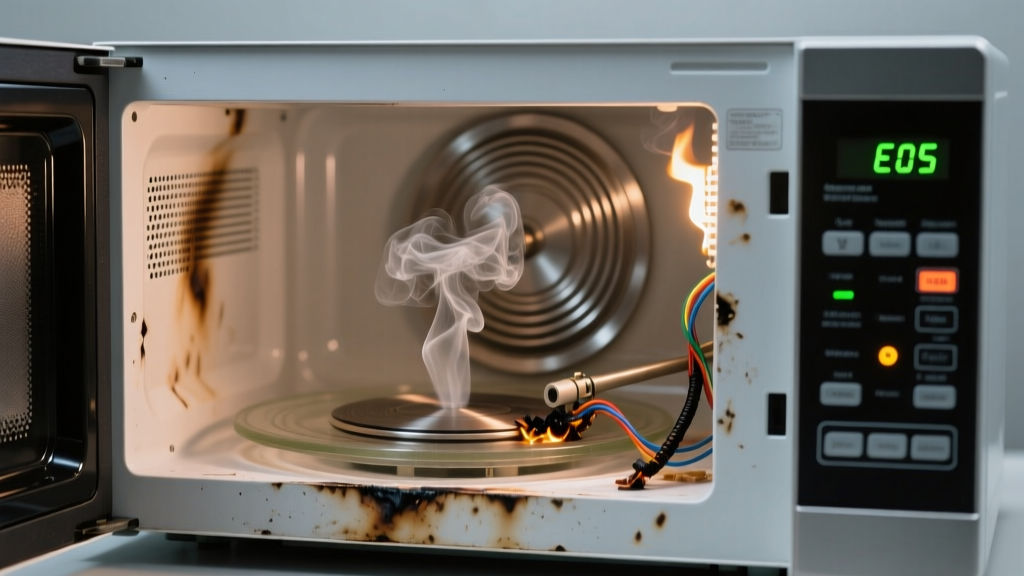 Microwave Making Noise & Smelling Bad: Quick Diagnosis
