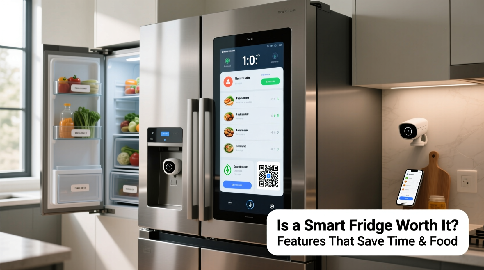 is a smart fridge worth the price features that actually save time and food