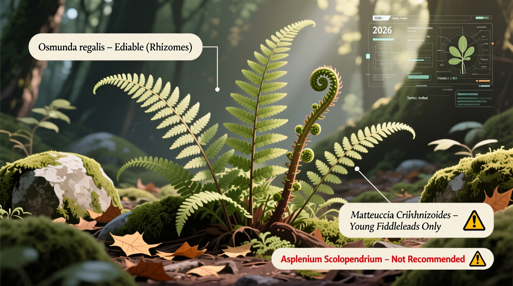 5 Edible Ferns & How to Eat Them | TheHomeSprouts