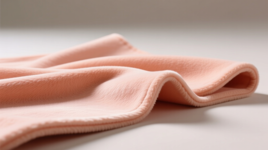 Peach Fleece Fabric: The Designer’s Secret for Softness & Structure