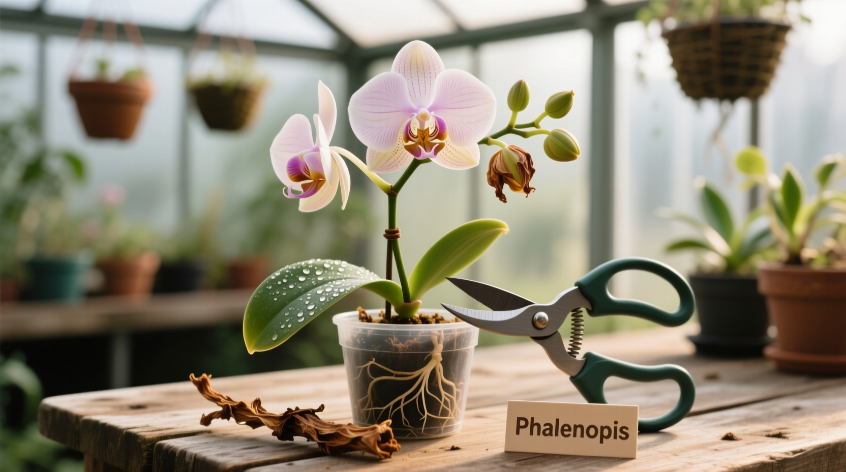 care for orchids after bloom
