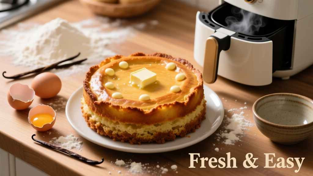 Air Fryer Butter Cake: Crispy-Edged, Moist & Easy