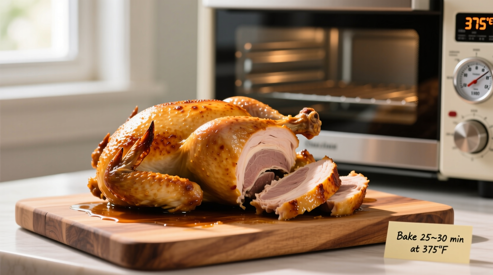 how long to cook baked chicken