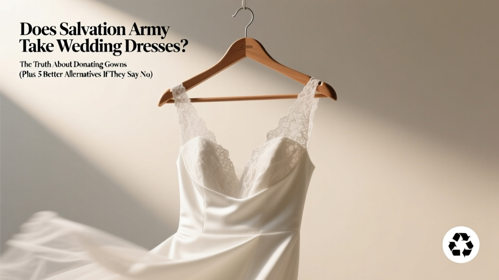 Salvation Army Wedding Dress Donation Policy (2026)
