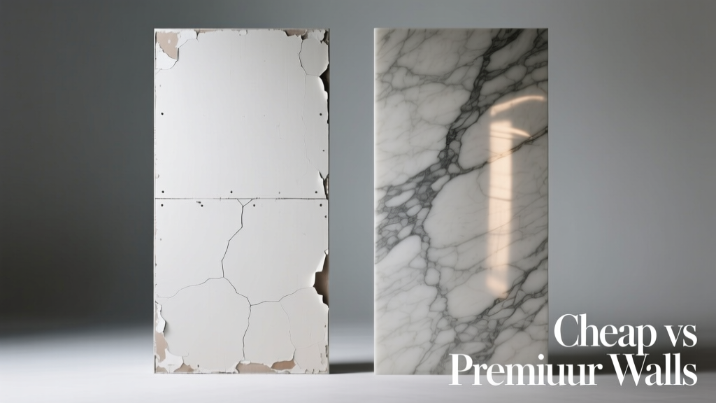 Cheap vs Premium Walls: Material Science, Long-Term Costs, and Real-World Performance Data