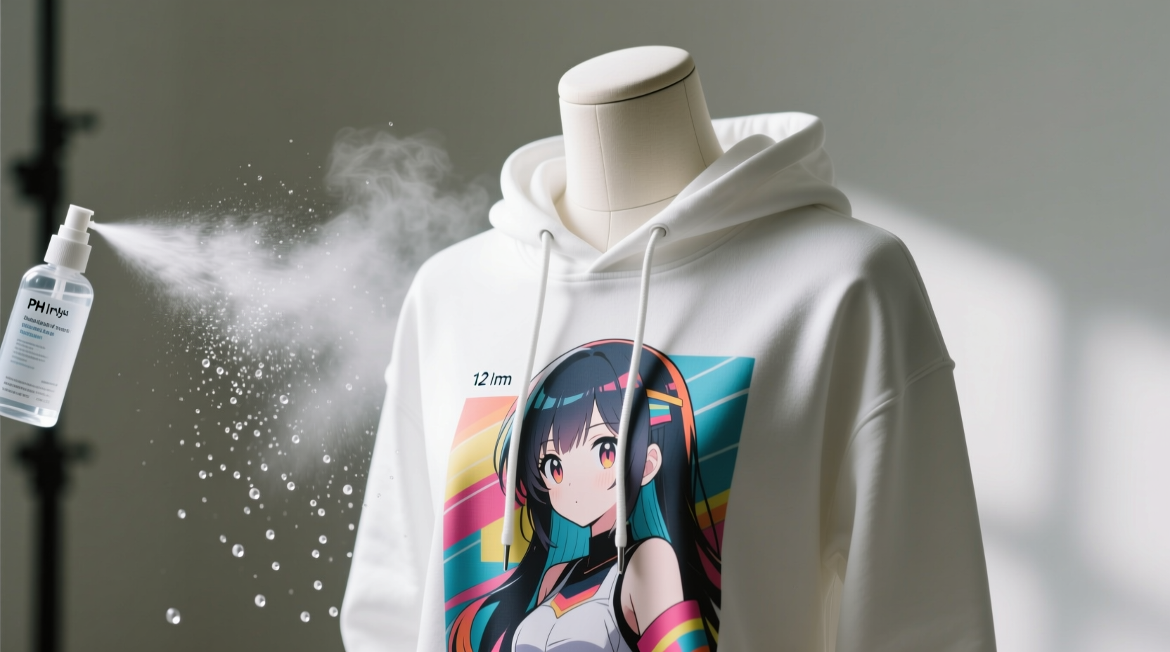 fabric refresher spray anime hoodie vinyl safety