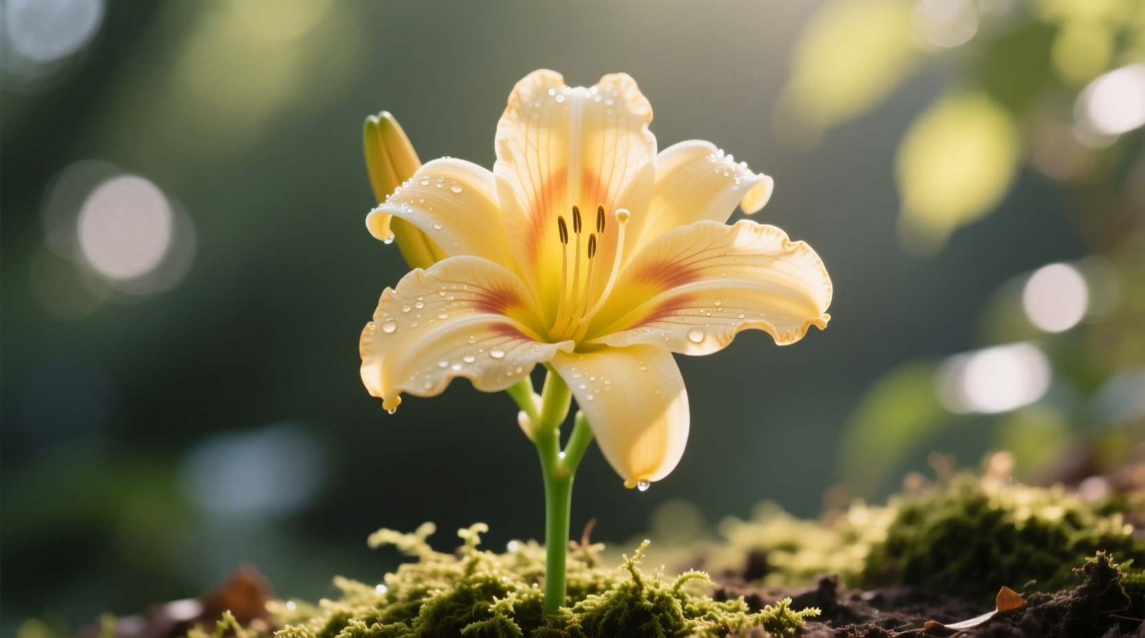 light yellow daylily