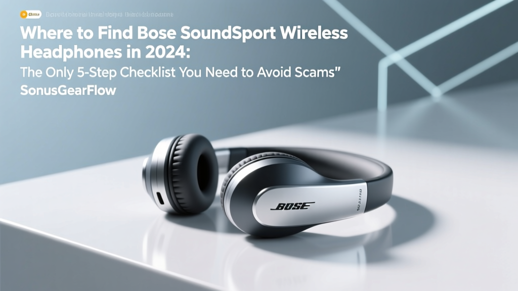 Authentic Bose SoundSport Wireless: Where to Buy (2026)