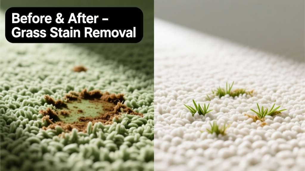 How to Remove Grass Stains from Carpet Safely