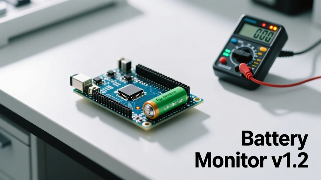 Low-Cost Battery Monitor Checks Battery-Operated Microprocessor: Design, Implementation, and Real-World Validation