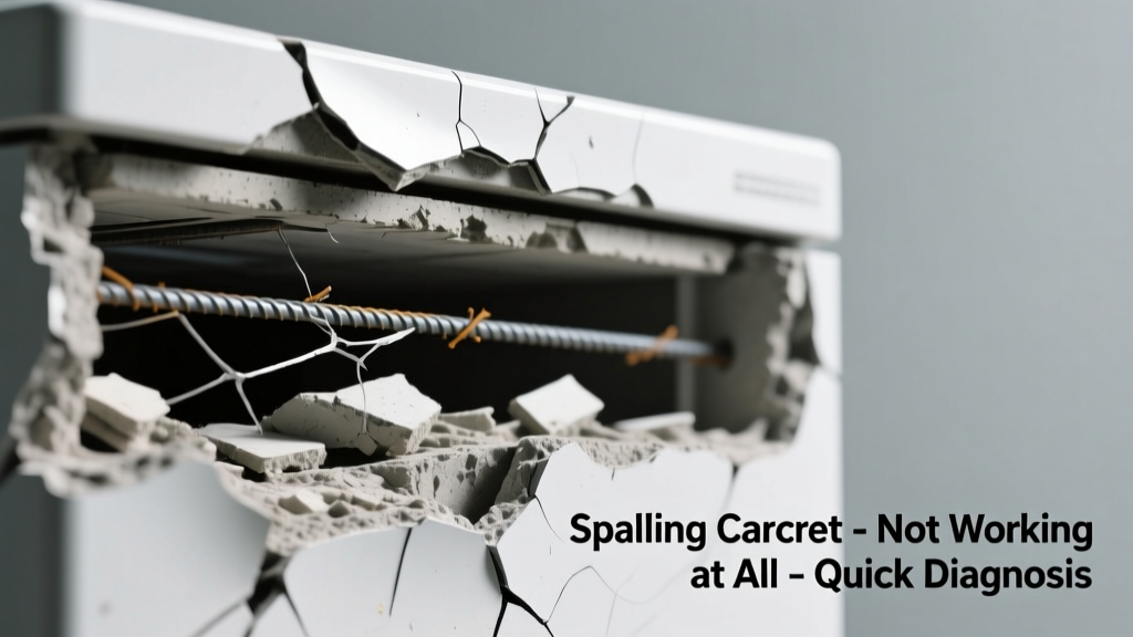 Spalling Concrete Not Working at All: Quick Diagnosis