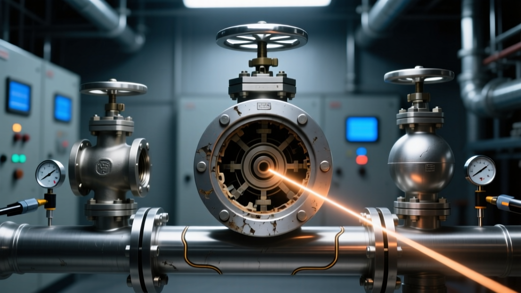 Fix Globe Valve Alignment: Laser & Dial Indicator Guide