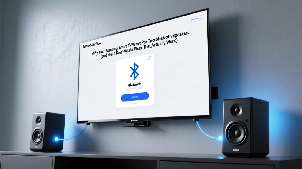 Samsung TV Bluetooth Dual Speakers (2026)