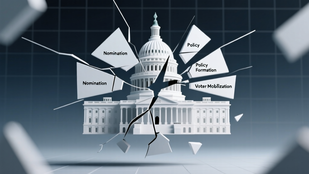 Role of Political Parties in the US: 7 Functions & Crisis