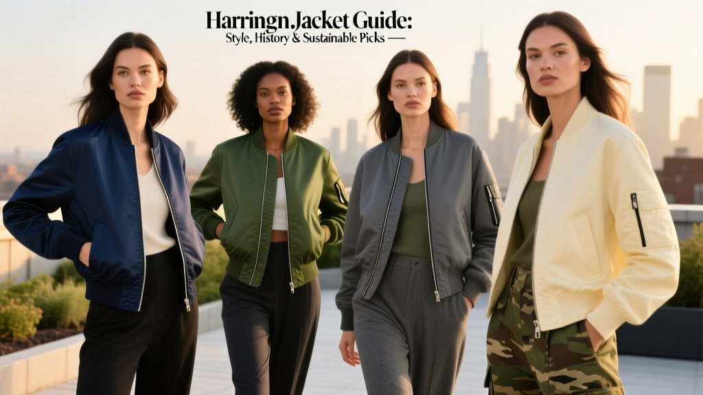 Harrington Jacket Guide: Style, History & Sustainable Picks