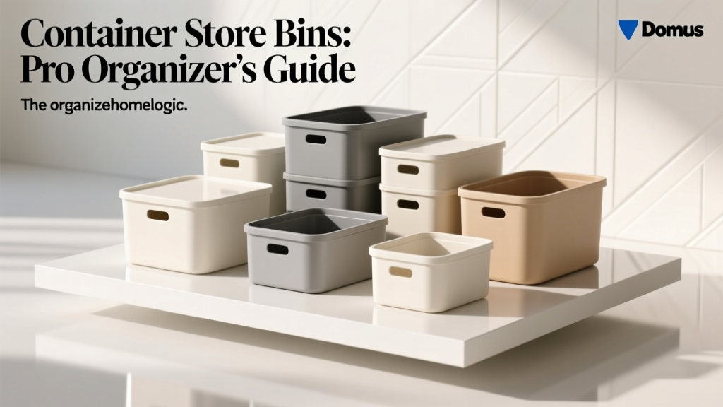 Container Store Bins: Pro Organizer's Guide