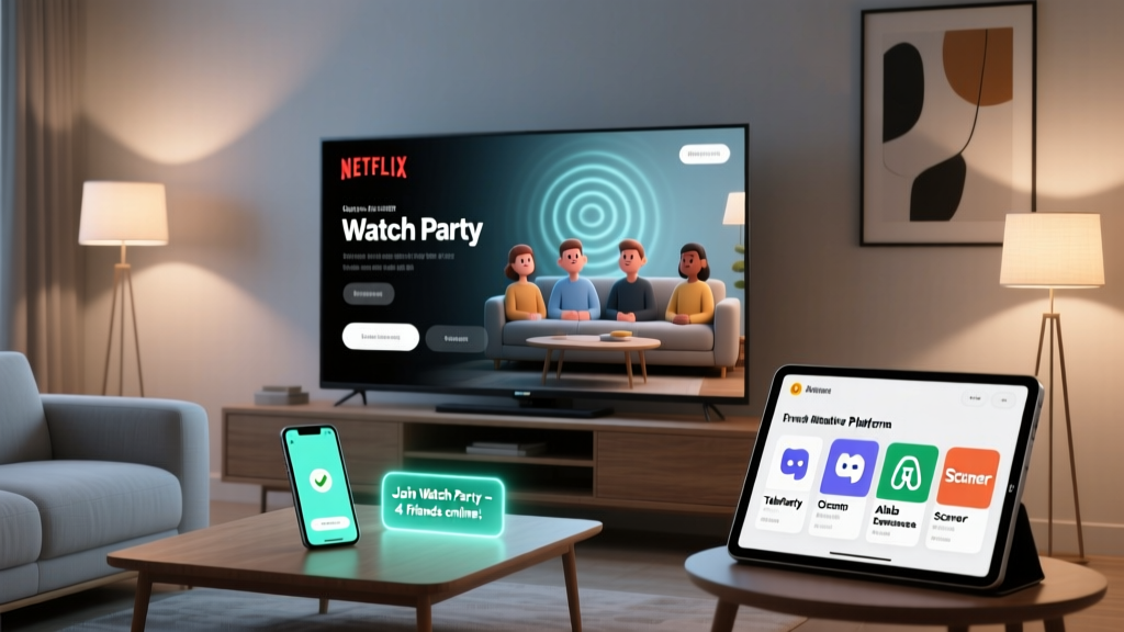 Does Netflix Do Watch Party? (2026) — Truth & Alternatives