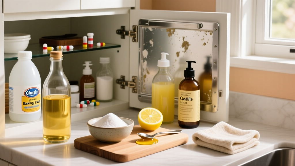 How to Clean Medicine Cabinet Without Commercial Products