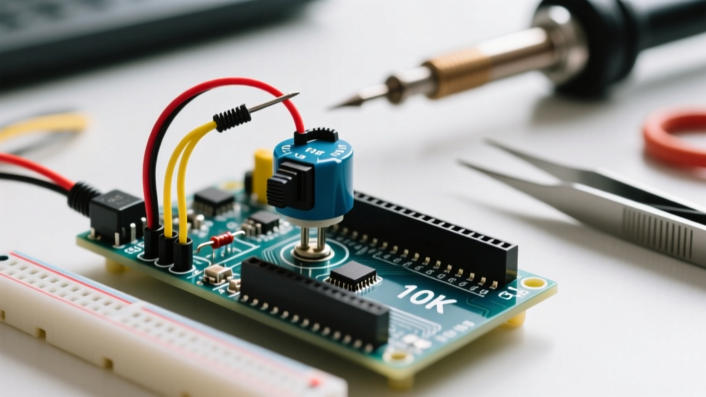 Understanding the Arduino 10K Pot: Wiring, ADC & Voltage Dividers