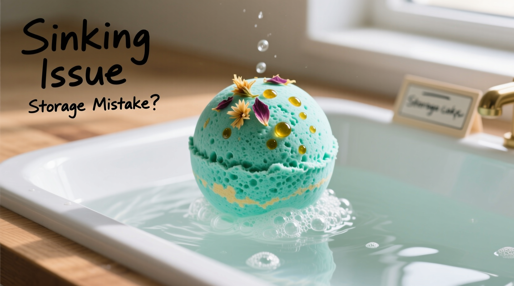 why do my lush bath bombs sink instead of float storage mistakes