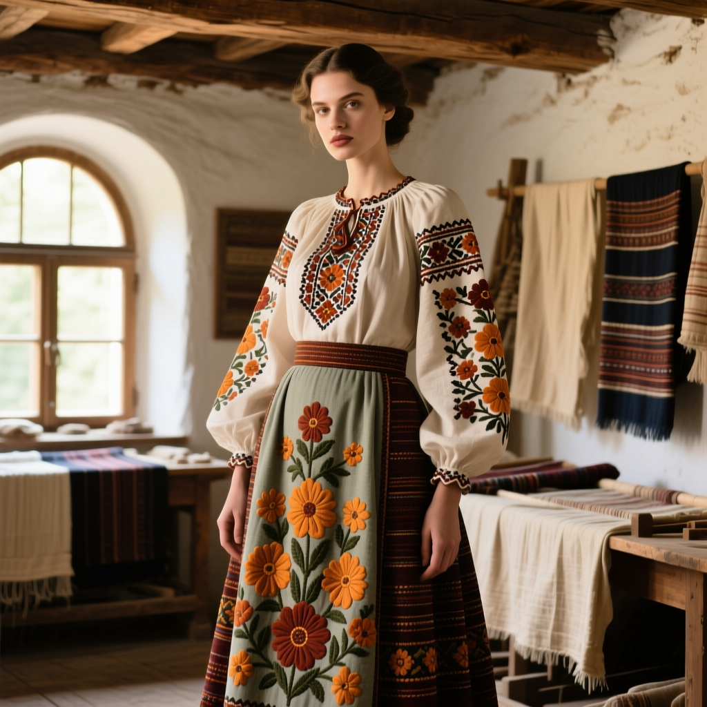 The Vibrant Heritage of Hungarian Matyó Floral Embroidery