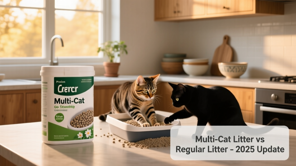 Multi-Cat vs Regular Litter (2025 Update): How Are They Different?
