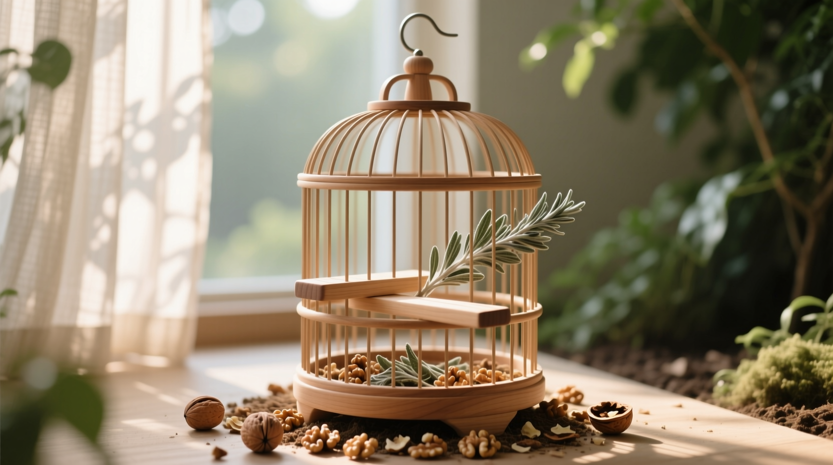eco friendly cleaning tips walnut shells sage for perches