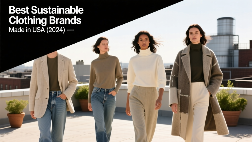 Best Sustainable Clothing Brands Made in USA (2024)