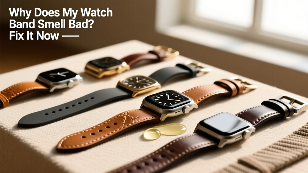 Why Does My Watch Band Smell Bad? Fix It Now