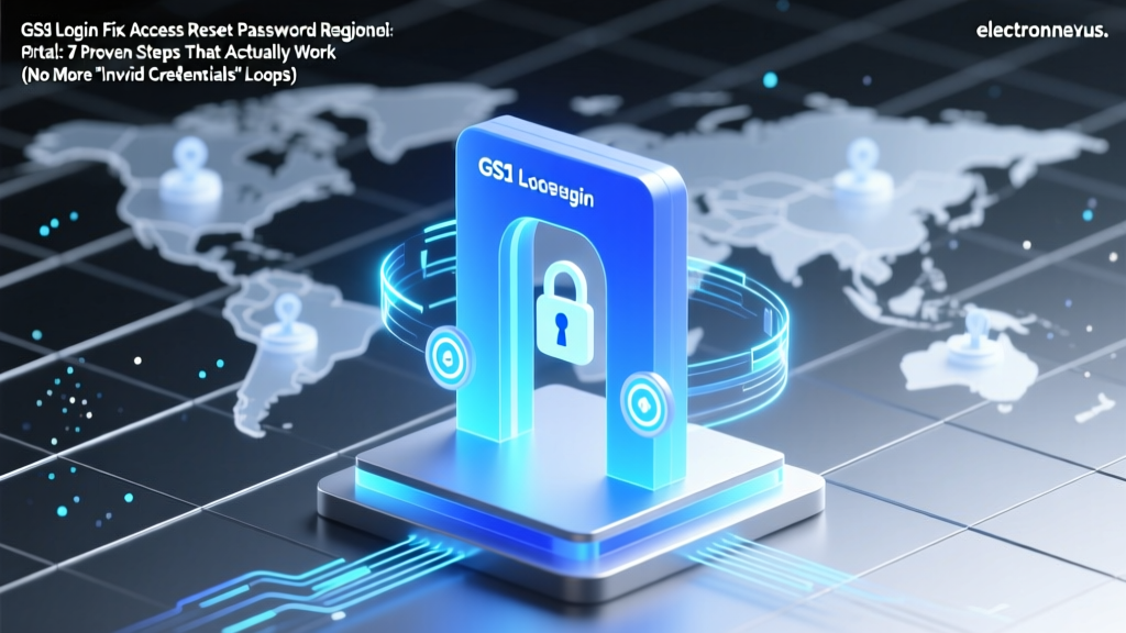 GS1 Login Fix Access Reset Password Regional Portals: 7 Proven Steps That Actually Work (No More 'Invalid Credentials' Loops)