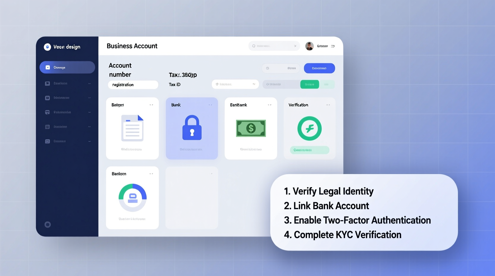 business accounts information