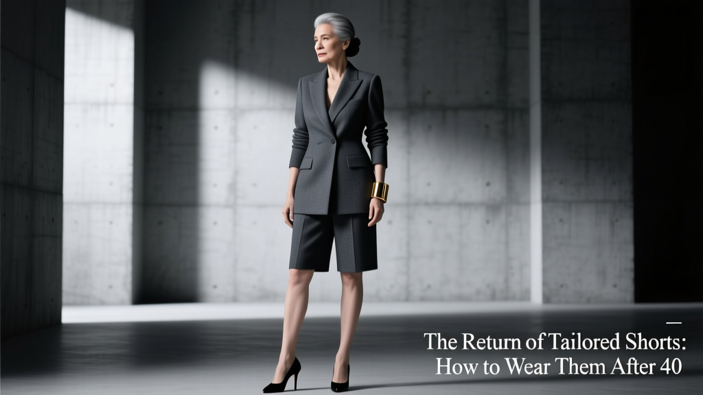 The Return of Tailored Shorts: How to Wear Them After 40