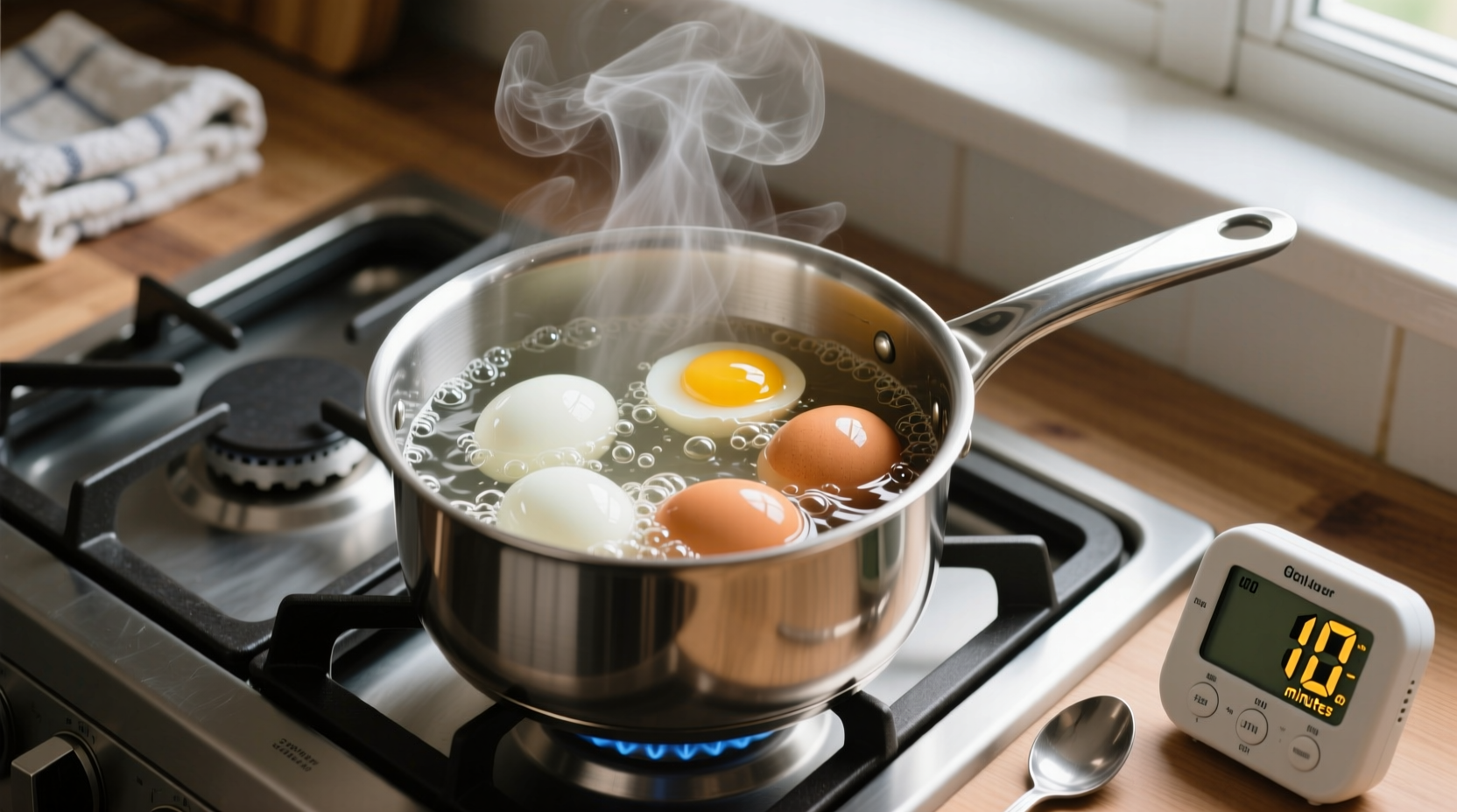 how long do i cook hard boiled eggs