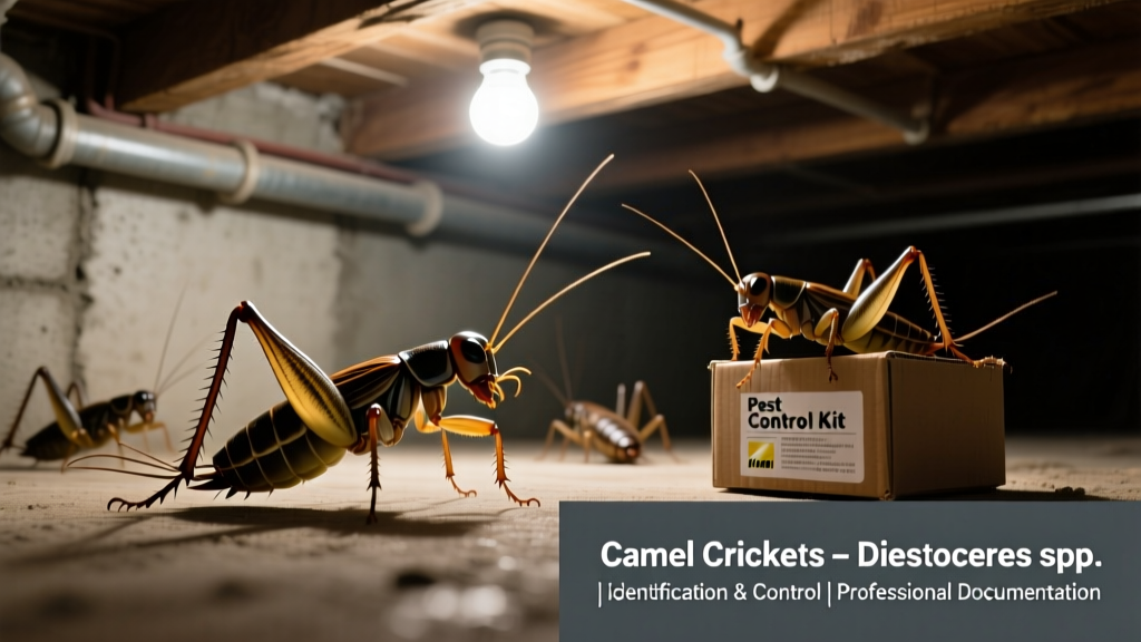 Camel Crickets in Basement: Identification & Control