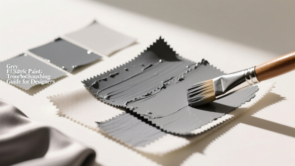 Grey Fabric Paint: Troubleshooting Guide for Designers