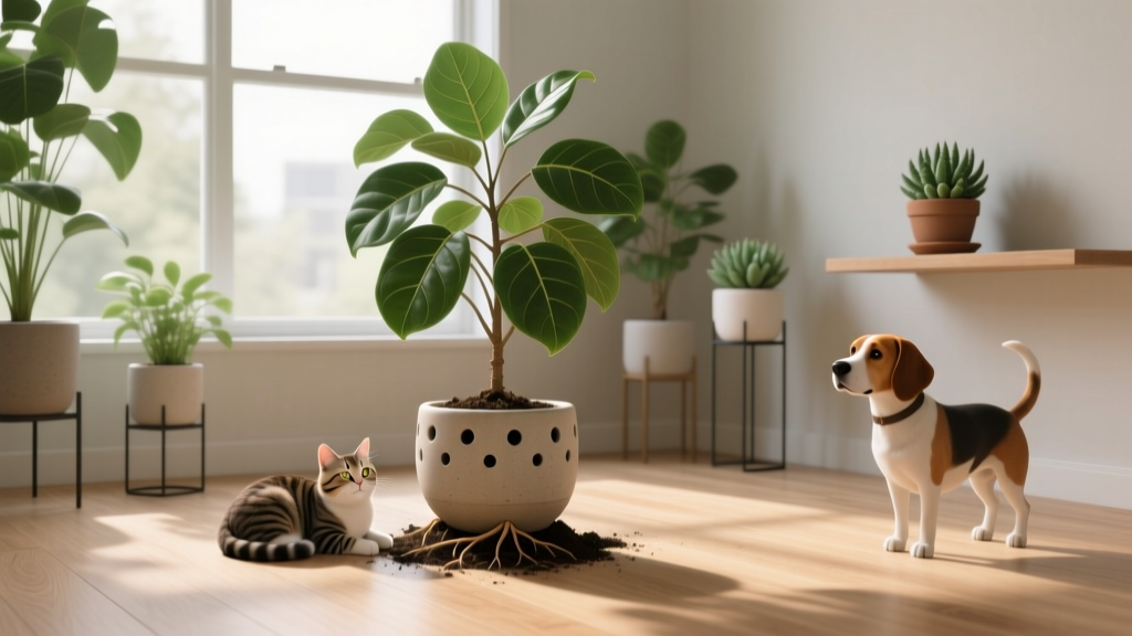Pet-Friendly Indoor Plant Drainage Solutions