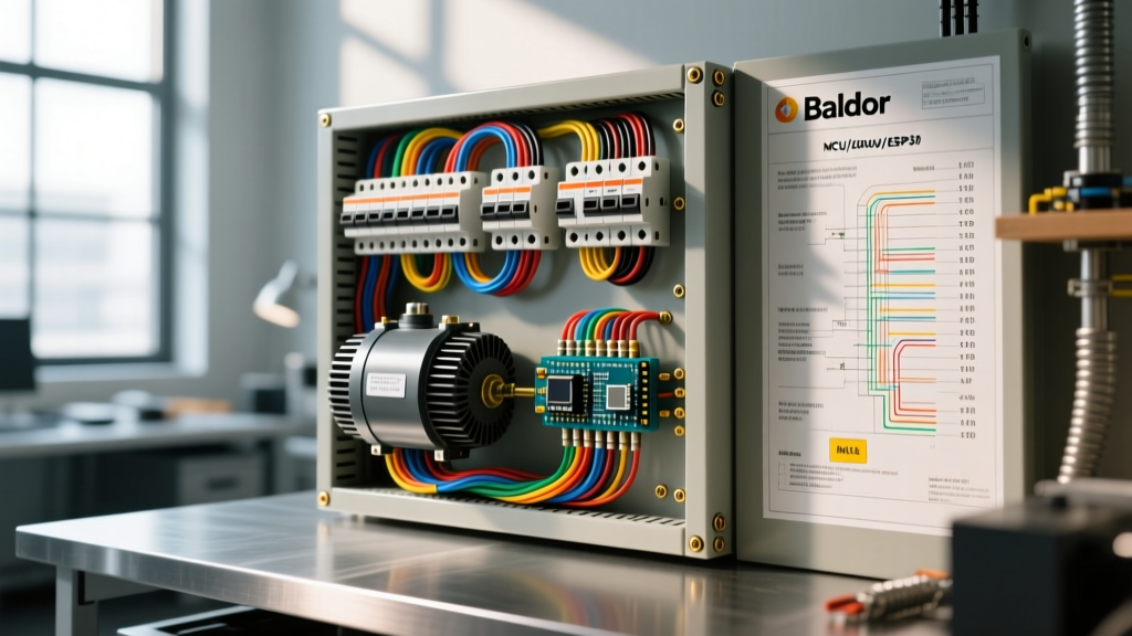 Baldor Electric Motor Wiring Diagram: Panel & Breaker Sizing Guide