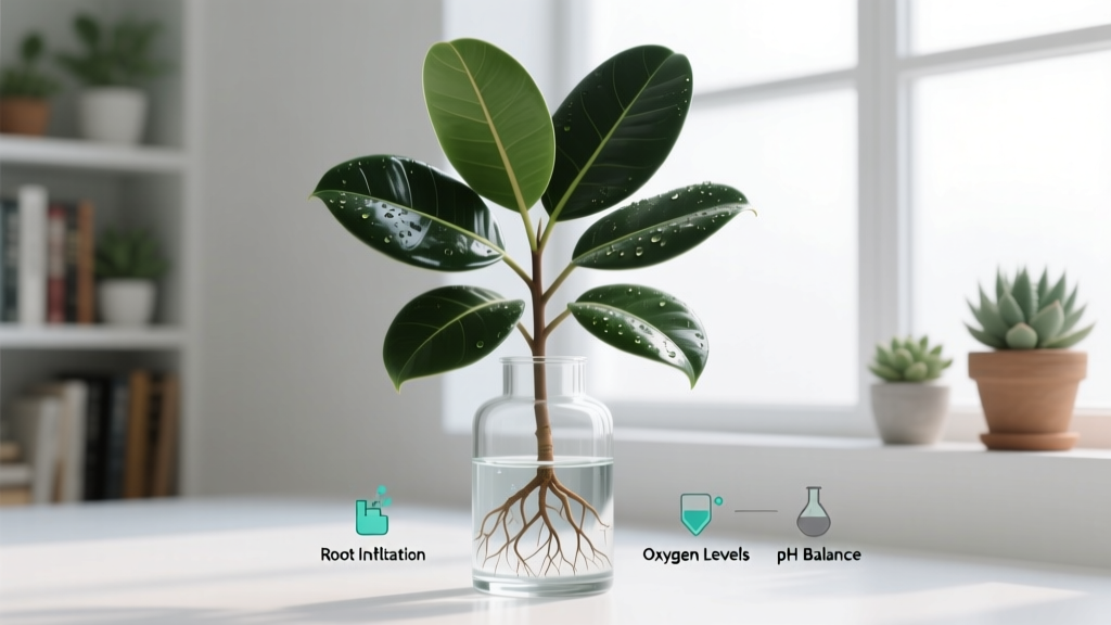 Rubber Plant Water Propagation: When & How to Succeed