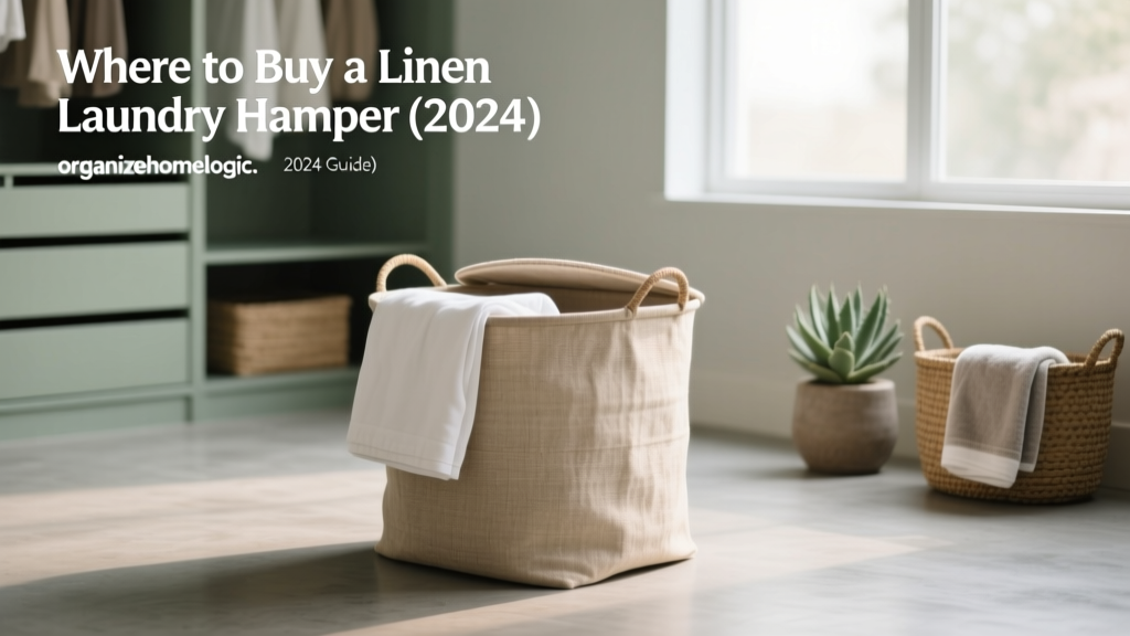 Where to Buy a Linen Laundry Hamper (2024 Guide)