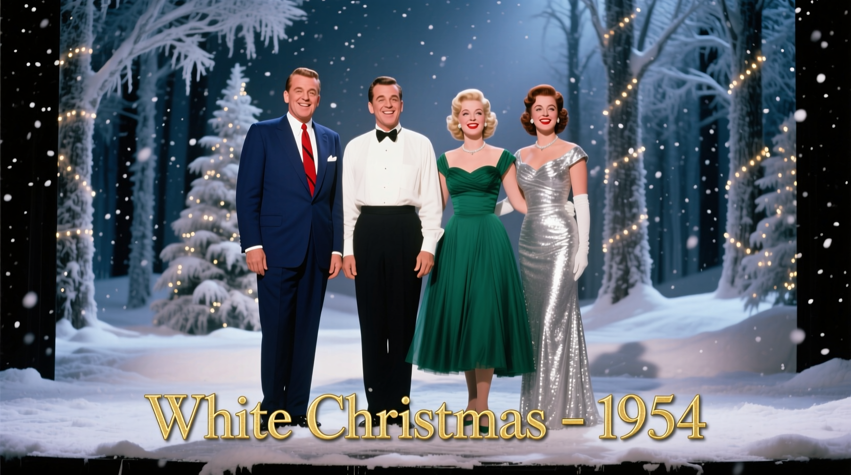 who starred in white christmas
